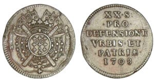 Siège de Lille - 20 sols Boufflers 1708