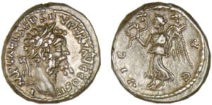 Septime Sévère - Denier (194, Rome) - La Victoire