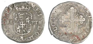 Savoie - Emmanuel Philibert - Quatre gros d'argent 1564 (Chambéry) Savoie - Emmanuel Philibert - Quatre gros d'argent 1564 (Chambéry)