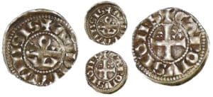 Comté d'Anjou - Charles de Valois - Obole Comté d'Anjou - Charles de Valois - Obole