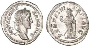 Alexandre Sévère - Denier - (231, Rome) - La Sécurité Alexandre Sévère - Denier - (231, Rome) - La Sécurité