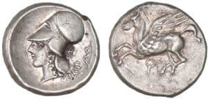 Corinthe - Statère au Pégase (350-306 av. J.-C.)