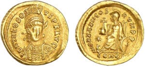 Théodose II - Solidus (402-450, Constantinople)