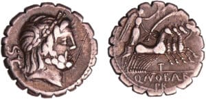 Antonia - Denier serratus (83-82 av. J.-C.)