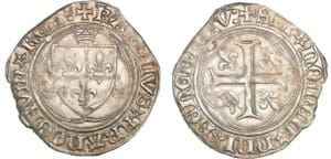 Charles VIII (1483-1498) - Blanc à la couronne - Paris