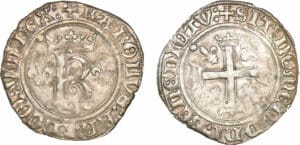 Charles VIII (1483-1498) - Karolus ou dizain - Paris (11 septembre 1488)