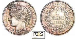 1 franc Cérès 1895 A (Paris)
