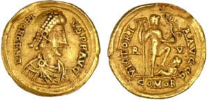 Honorius - Solidus (395-402, Ravenne) Honorius - Solidus (395-402, Ravenne)
