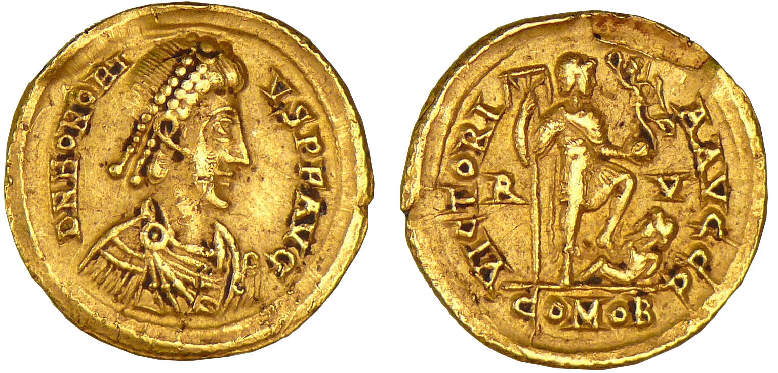 Honorius - Solidus (395-402, Ravenne) Honorius - Solidus (395-402, Ravenne)