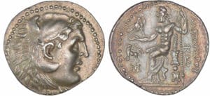 Macédoine - Alexandre III - Tétradrachme (190-165 av. J.-C.) (Miletus) Macédoine - Alexandre III - Tétradrachme (190-165 av. J.-C.) (Miletus)