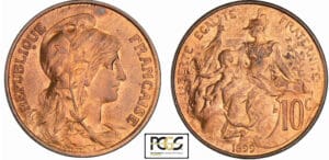 Troisième République (1871-1940) - 10 centimes Dupuis 1899