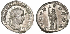 Gordien III - Antoninien (243-244, Rome) - La Sécurité Gordien III - Antoninien (243-244, Rome) - La Sécurité