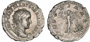 Gordien III - Antoninien (238-239, Rome) - La Victoire Gordien III - Antoninien (238-239, Rome) - La Victoire