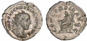 Volusien - Antoninien (251, Milan) - La Concorde Volusien - Antoninien (251, Milan) - La Concorde