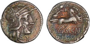 Calidia - Denier (117-116 av. J.-C.)