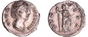 Faustine mère - Denier (147, Rome) - Cérès