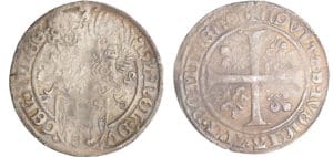 Pays-Bas - Est Frise - Geldre (Guelders) -Charles d'Egremond (1491-1538) - Double gros 1501