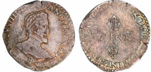 Henri IV (1589-1610) - Demi-franc - 1604 B (Rouen)