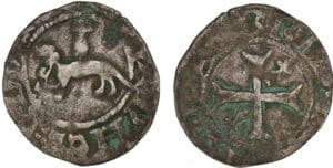Bretagne - Jean V - Double denier (Morlaix) Bretagne - Jean V - Double denier (Morlaix)