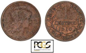 Troisième république (1871-1940) - 1 centime Dupuis 1910