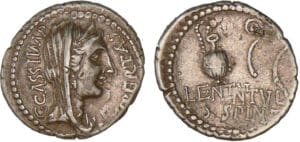 Cassius - Denier (43-42 av. J.-C.)