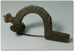 Celtique - Fibule en bronze - IIème-Ier siècle av. J.-C.