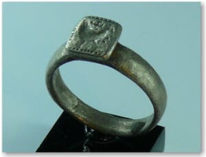 Byzantin - Bague en argent - VIème-VIIIème siècle ap. J.-C.