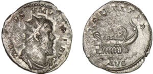 Postume - Antoninien (260-265, Cologne) - Galère