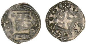 Orléanais - Vicomté de Châteaudun - Thibaut V - Denier Orléanais - Vicomté de Châteaudun - Thibaut V - Denier
