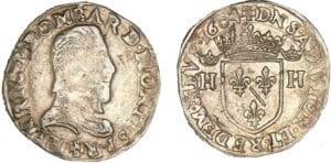 Dombes - Henri II de Montpensier - Teston 1604 (Trévoux) Dombes - Henri II de Montpensier - Teston 1604 (Trévoux)