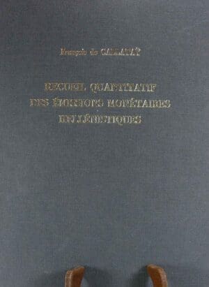 Recueil quantitatif des émissions monétaires héllenistiques - François de Callatay - 1997