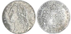 Louis XV - 1/10 écu au bandeau - 1741 X (Amiens)
