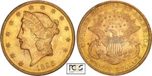 Etats-Unis - Liberty head - 20 dollars 1896