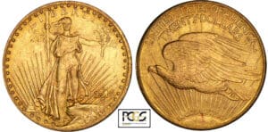 Etats-Unis - Saint-Gaudens - 20 dollars 1915 S (San-Francisco)