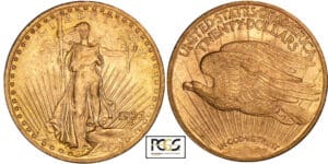 Etats-Unis - Saint-Gaudens - 20 dollars 1923