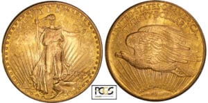 Etats-Unis - Saint-Gaudens - 20 dollars 1924