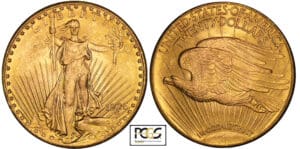 Etats-Unis - Saint-Gaudens - 20 dollars 1926
