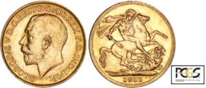 Angleterre - George V - Souverain 1911