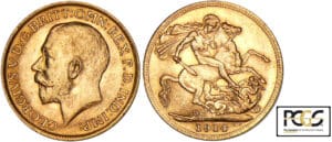 Angleterre - George V - Souverain 1914