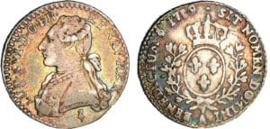 Louis XVI (1774-1792) - 1/10 d'écu aux branches d’olivier - 1789 A (Paris)