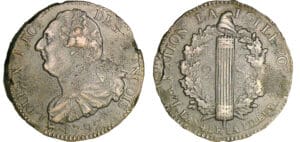 Constitution (1791-1792) - 2 sols au faisceau type FRANCOIS 1792 A (Paris) Constitution (1791-1792) - 2 sols au faisceau type FRANCOIS 1792 A (Paris)