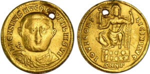 Licinius 1er - Aureus (321-322, Nicomédie)