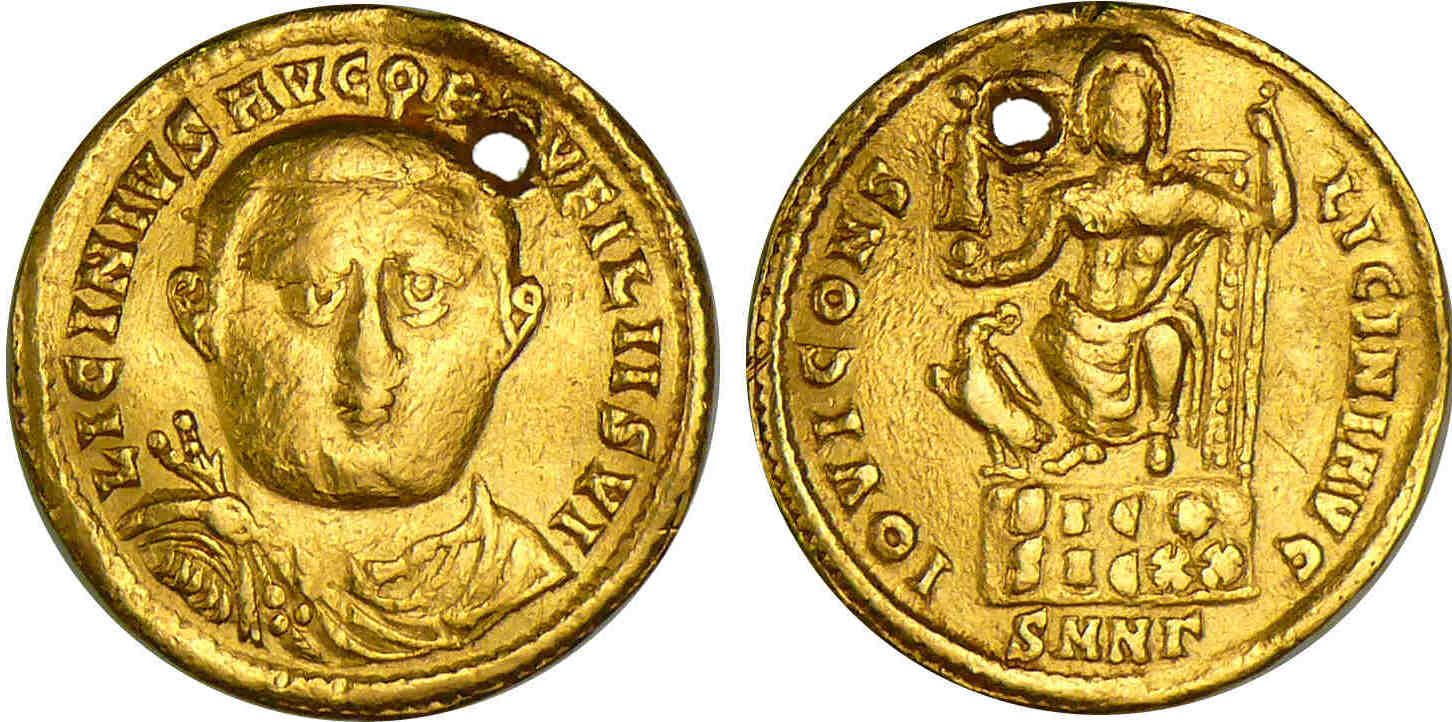 Licinius 1er - Aureus (321-322, Nicomédie) Licinius 1er - Aureus (321-322, Nicomédie)