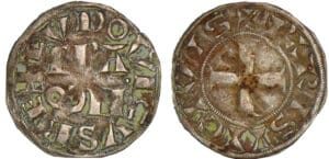 Louis VII - Denier de Paris - 2ème type