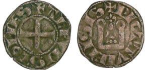 Poitou - Alphonse de France - Denier Poitou - Alphonse de France - Denier