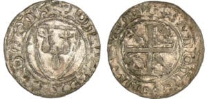 Bretagne - Jean IV / Jean V - Blanc guénar Bretagne - Jean IV / Jean V - Blanc guénar