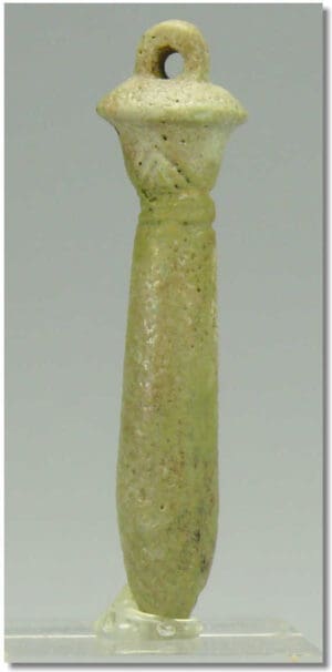 Egypte - Amulette de fleur de lotus - 663-332 av. J.-C. Egypte - Amulette de fleur de lotus - 663-332 av. J.-C.