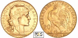 20 francs Marianne - 1914 A (Paris)