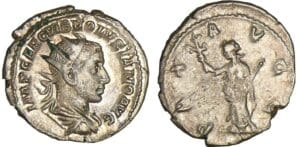 Volusien - Antoninien (251-252, Milan) - La Paix Volusien - Antoninien (251-252, Milan) - La Paix