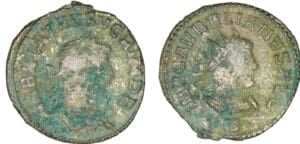 Vaballath et Aurélien - Antoninien (270-272, Antioche)